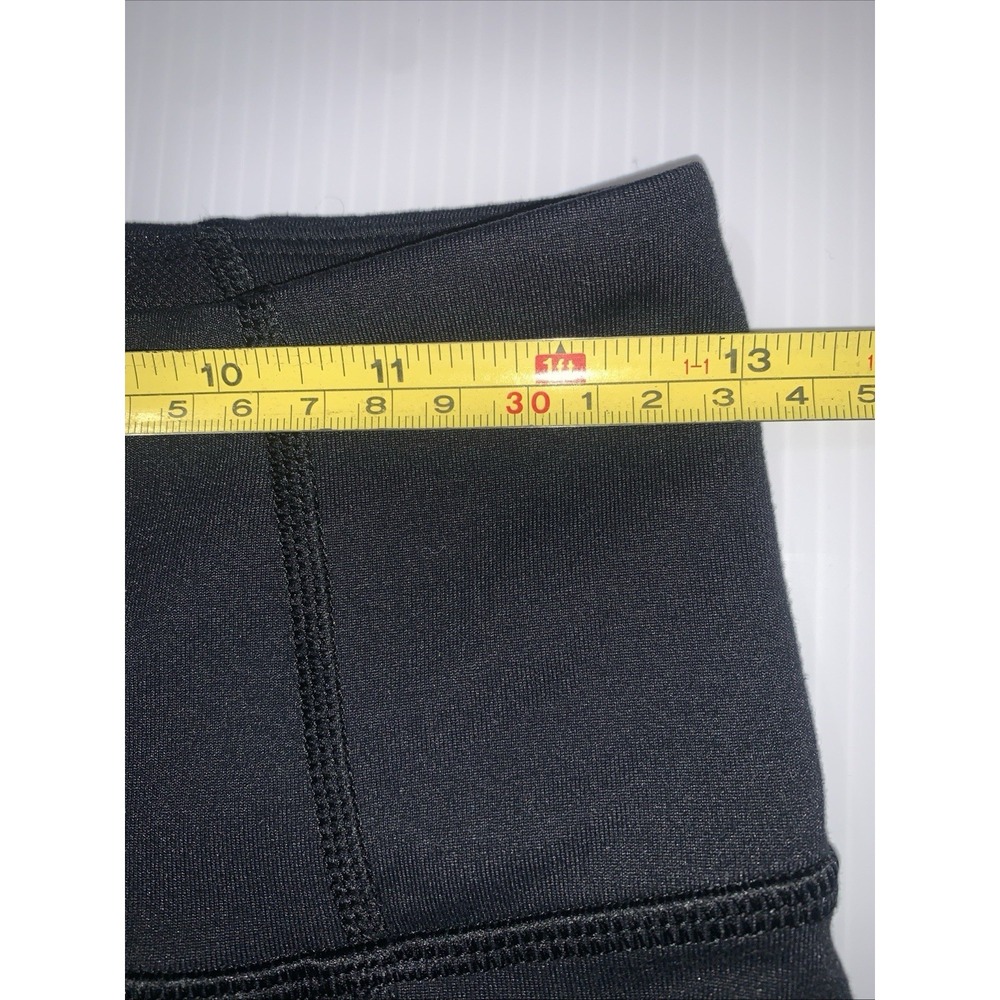 Under Armour Women's Small Mid Rise Ankle Leggings Black Athletic Activewear Gym - Picture 6 of 8